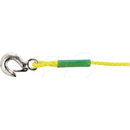 FREI KFZ SEIL 2500 - Cable de remolque para VEHÍCULOS, 2500 kg, amarillo