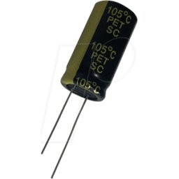 FREI RAD 105 3300/16 - Condensador electrolítico, radial, 3.300µF, 16V, RM5, 1000h, 105