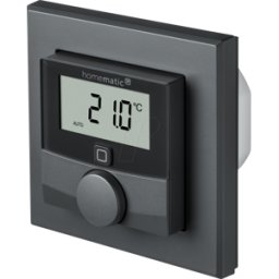 HOMEMATIC IP HMIP BWTH-A - Termostato de pared con salida de conmutación, antracita