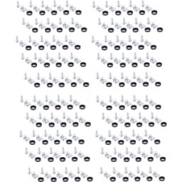 SHIVERPEAKS SHVP BS08-01030 - Juego de tornillos de jaula M6, 100 pcs
