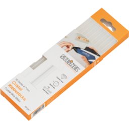 STEINEL 006624 - Palo de pegamento caliente, Ø 7 mm, transparente, 16 piezas