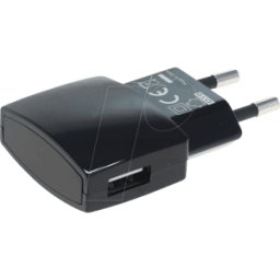 OTB 8013930 - Cargador USB, 5 V, 1000 mA, negro, USB
