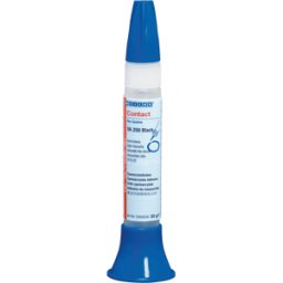 WEICON KLEBER VA250-30 - Adhesivo de cianoacrilato, curado lento, 30 g, negro