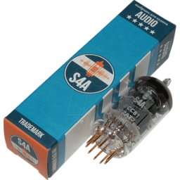 S4A TUBE ECC81 X2 - Tubo de electrones, triodo doble, Noval, 9 polos, par emparejado