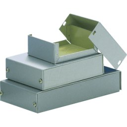 TEKO B4 - Carcasa de aluminio, 143 x 72 x 43 mm, plata