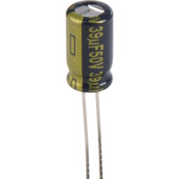 PANASONIC FC-A 39U 50 - Elko radial, 39PG, 50V, 105 °C, ESR baja, AEC-Q200