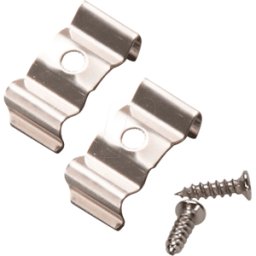 HEITRONIC HEIT 500558 - Clip de fijación MICANO 180° 1 par