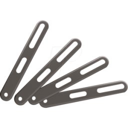 LOGILINK BP0029 - Adaptador VESA hasta VESA 400 x 400, 32" - 55", 30 kg, negro