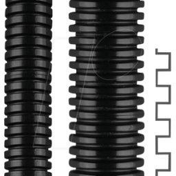 FLEXA10236202010 - FLEXA ROHRflex PA12 AD13,0 - 50 m, negro