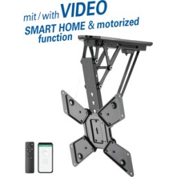 MYWALL MYW HL43ML - Soporte de techo para TV, inclinable eléctricamente, 23"- 55", 3