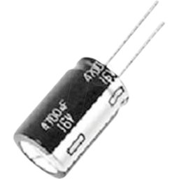 PANASONIC KA-A 47U 25 - Elko, radial, 47 microF, 25 V, RM 2,5, 85 °C, 1000 h, 20%