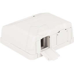 DELOCK 86236 - Caja vacía Keystone con protección antipolvo de 2