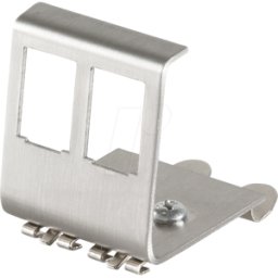 VALUE 21993009 - Adaptador de riel DIN para 2 Keystone