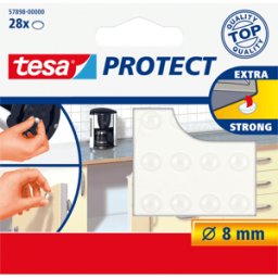TESA 57898 - Tapón de ruido TESA Protect®, transparente, 28 piezas