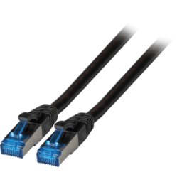 EFB-ELEKTRONIK EFB K5525FSW.10 - Cable de interconexiones Cat.6a S/FTP Super Flex, 10 m, negro