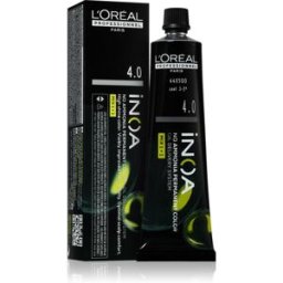 Inoa Tinte Permanente Para Cabello Sin Amoníaco Tono 4.0 60 Ml