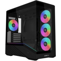 Lian-Li Caja Micro-ATX Vector V100 Mini Negro Vidrio Templado