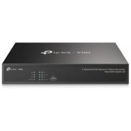 TP-Link VIGI NVR1004H-4P Grabadore de vídeo en red (NVR) Negro