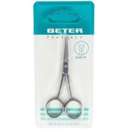 Beter tijera uñas inox p/roma-redonda 10,4cm 24153