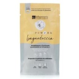 La saponaria gel de ducha mandarino-vitamina c en polvo 25gr.