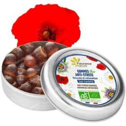 Fleurance nature gominolas antiestres caja metalica de 30g