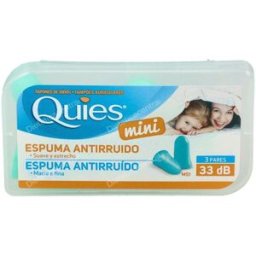 Quies tapones espuma mini 6ud. quies