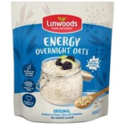 Linwoods energia avena overnight original 300 gr vegan