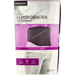 Farmalastic faja lumbar velcro refo t/1 70-90 cm negro