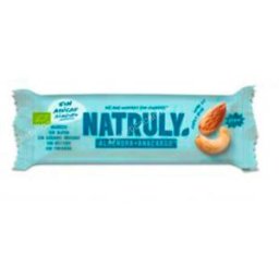 Natruly barritas raw de almendra y anacardo caja 24ud bio
