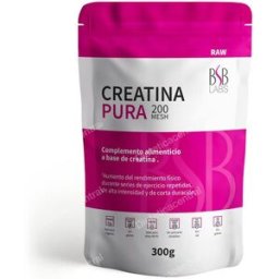 Bsb labs creatina pura 200 mesh 300 gr