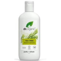 Dr. organic gel de ducha arbol del te organico 250ml.