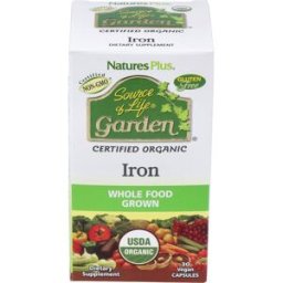 Natures plus garden source of life iron hierro 30cap.