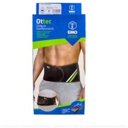 Emo emo ottec faja lumbosacra t/m 75-90cm ngr (fj531)