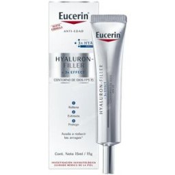 Eucerin hyaluron-filler contorno de ojos fps15 15ml.