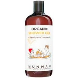 Munnah gel de ducha bio calendula y manzanilla 500 ml