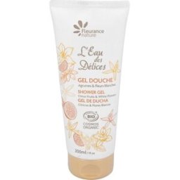 Fleurance nature gel de ducha citricos-flores blancas 200ml.