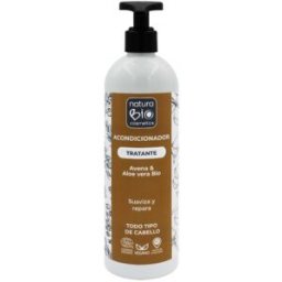NaturaBIO Cosmetics Acondicionador Tratante Aloe Avena 500 ml
