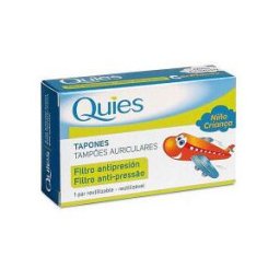 Quies Tapones Anti Presión Infantil 2 uds