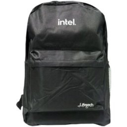 Mochila Intel Lifetech Backpack Education para Portátil de 15,6", Negro, Nuevo