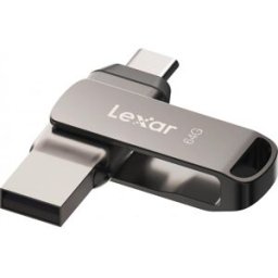 Pendrive Lexar JumpDrive D400 64GB USB Tipo C