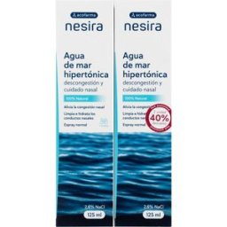 Nesira Agua de Mar Hipertónica 2x125 ml