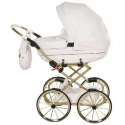 Cochecito de Muñeca Blanco Candy Junama