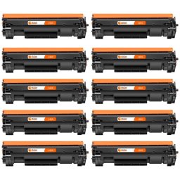PcCom Essential HP 142A/W1420A Tóner Compatible Negro Pack 10