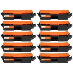 Pccom Essential HP CF217A Tóner Compatible Negro Pack 10