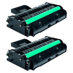 Pccom Essential Tóner Compatible Ricoh Aficio SP201n/SP204sn/SP203s/SP211/SP213 Negro Pack 2