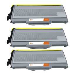 Pccom Essential Brother Tn2120/tn2110/tn360 Tóner Compatible Negro Pack 3
