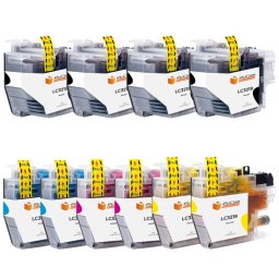 Pccom Essential Brother Lc3219xl Cartucho Tinta Compatible Negro/cian/magenta/amarillo Pack 10