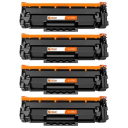 PcCom Essential HP W1390X/139X Tóner Compatible Negro Pack 4