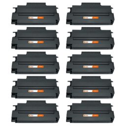 PcCom Essential OKI B2500/B2520/B2540 Tóner Compatible Negro Pack 10