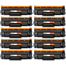 PcCom Essential HP W1390X/139X Tóner Compatible Negro Pack 10